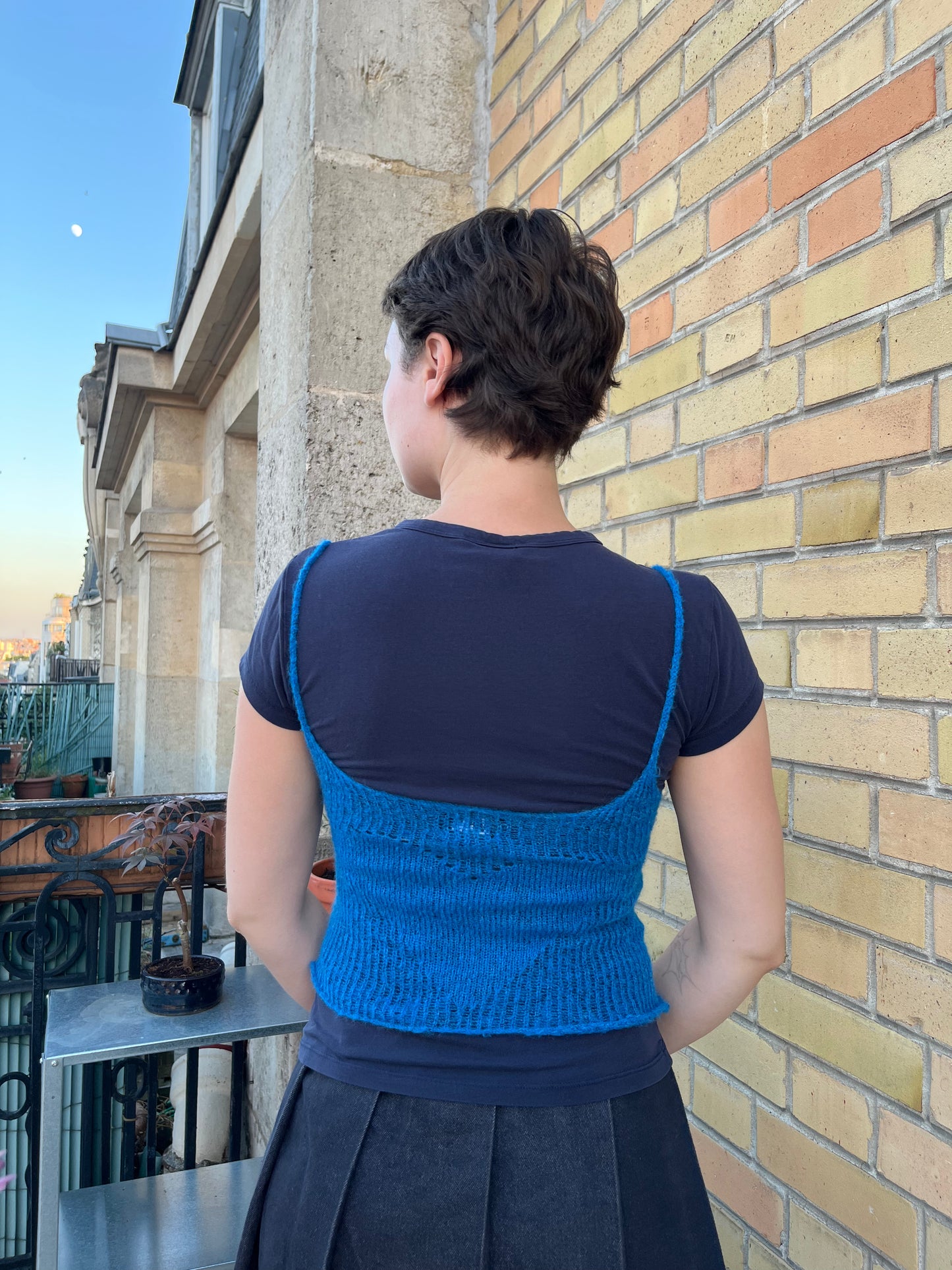 PREORDER - Hearts cami (blue version)