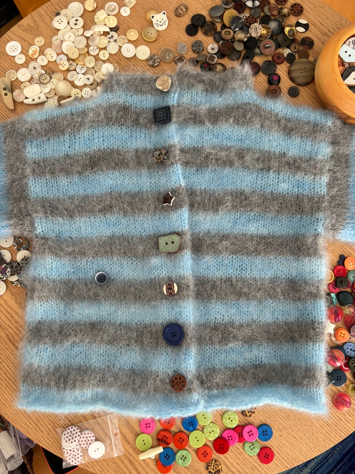 Fluffy Cardi Button Bundle 06
