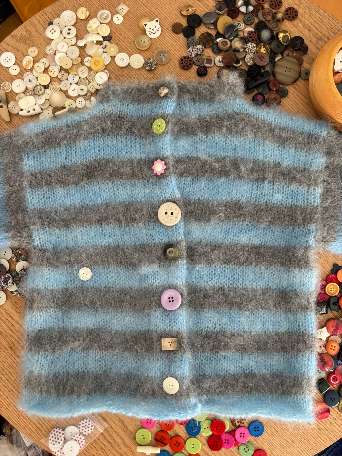 Fluffy Cardi Button Bundle 04