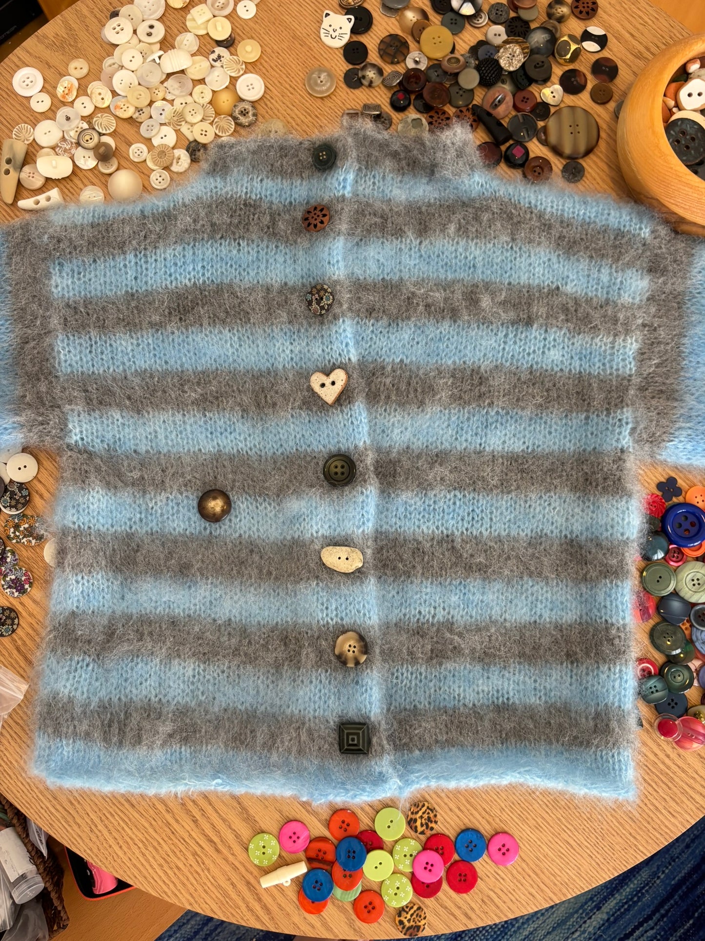 Fluffy Cardi Button Bundle 10