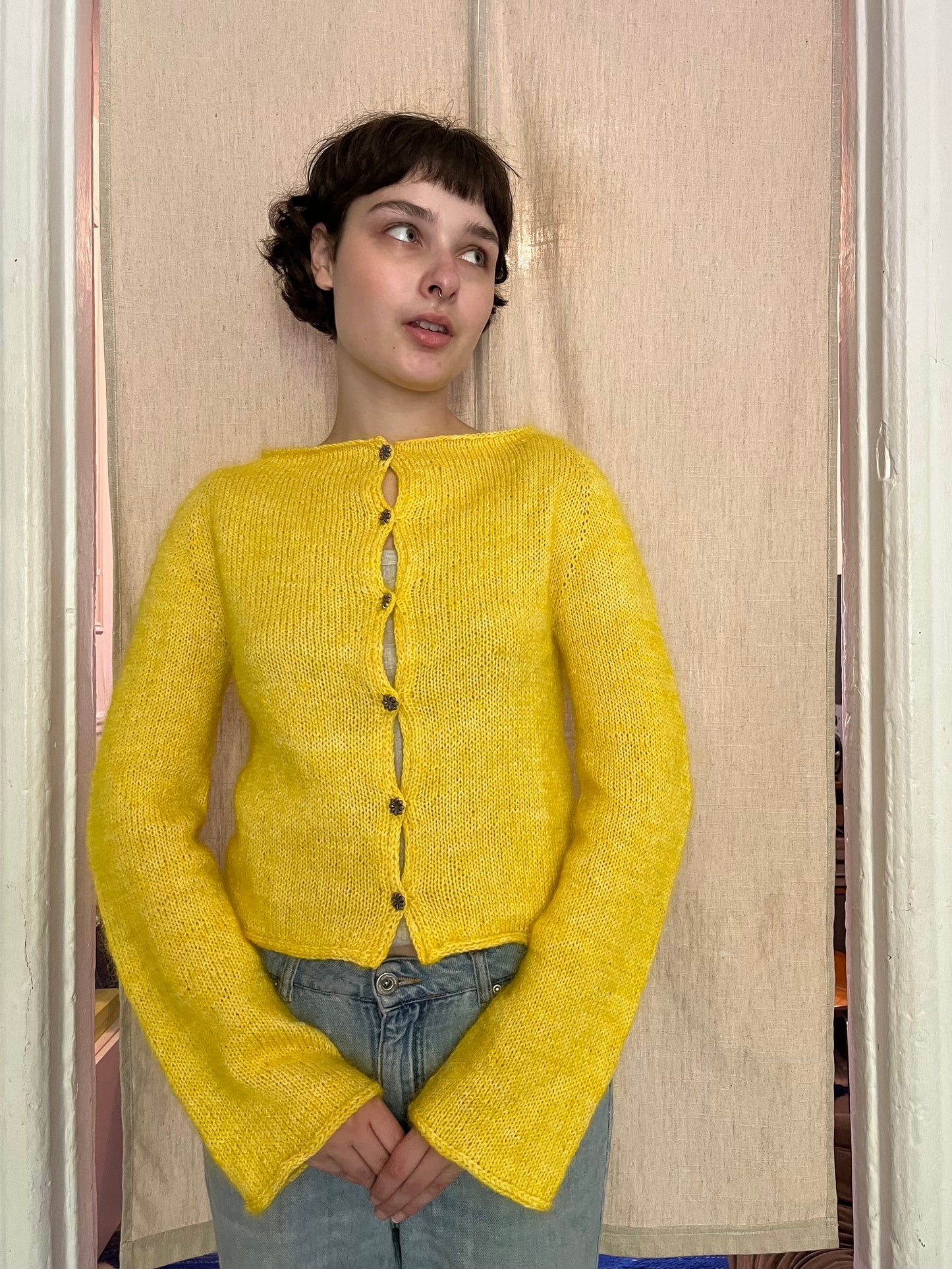 Bright cardigan