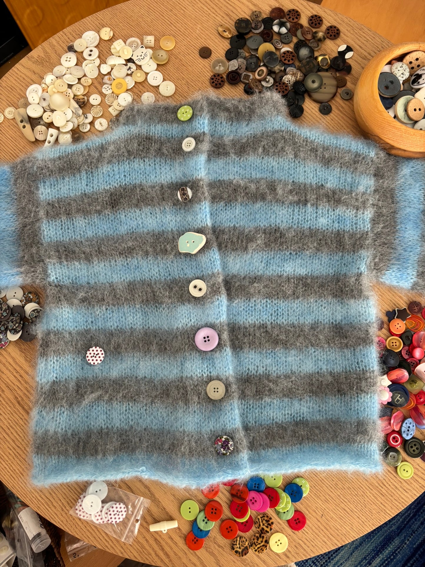 Fluffy Cardi Button Bundle 01