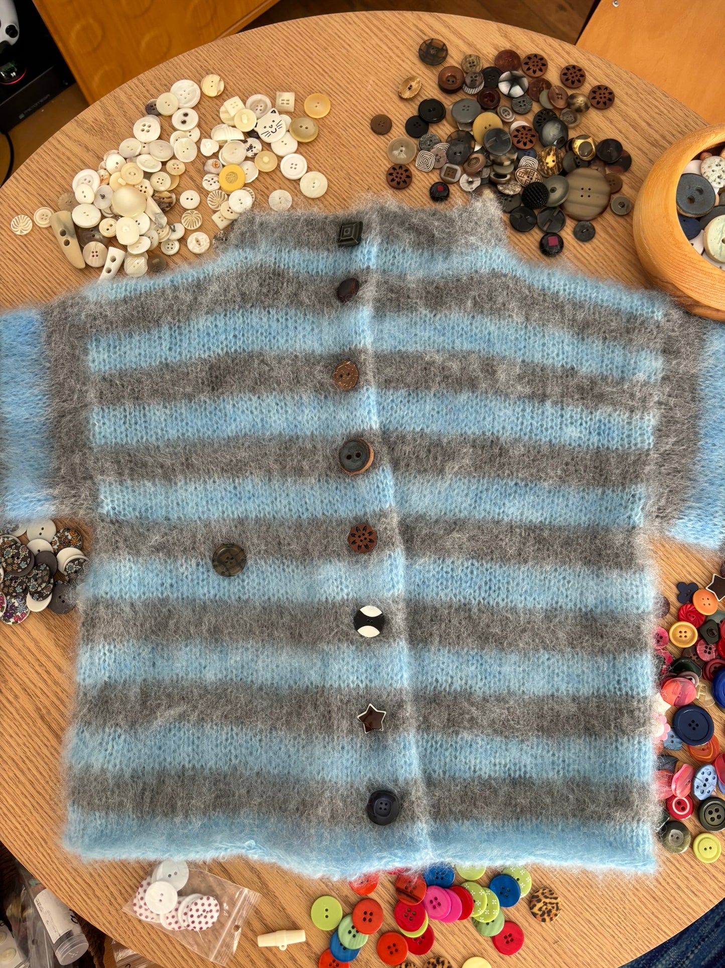 Fluffy Cardi Button Bundle 02