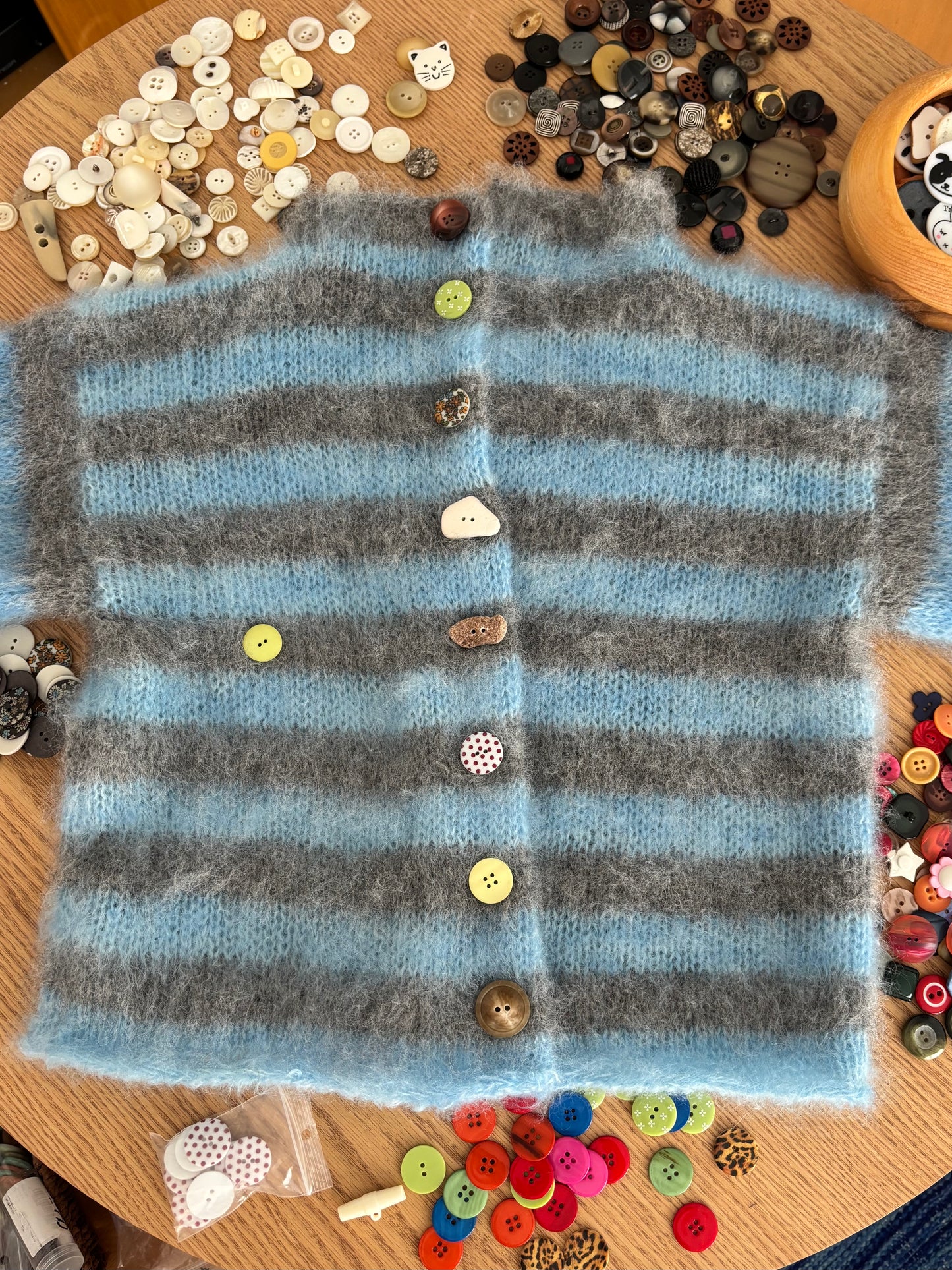Fluffy Cardi Button Bundle 03