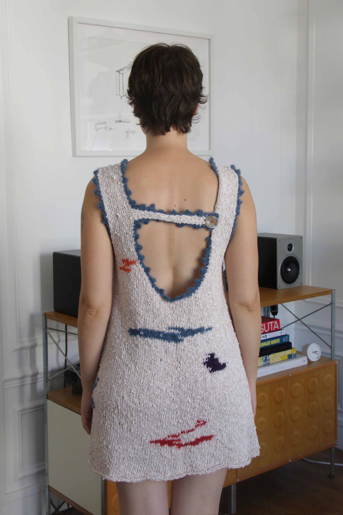 OOAK - Abstract art dress