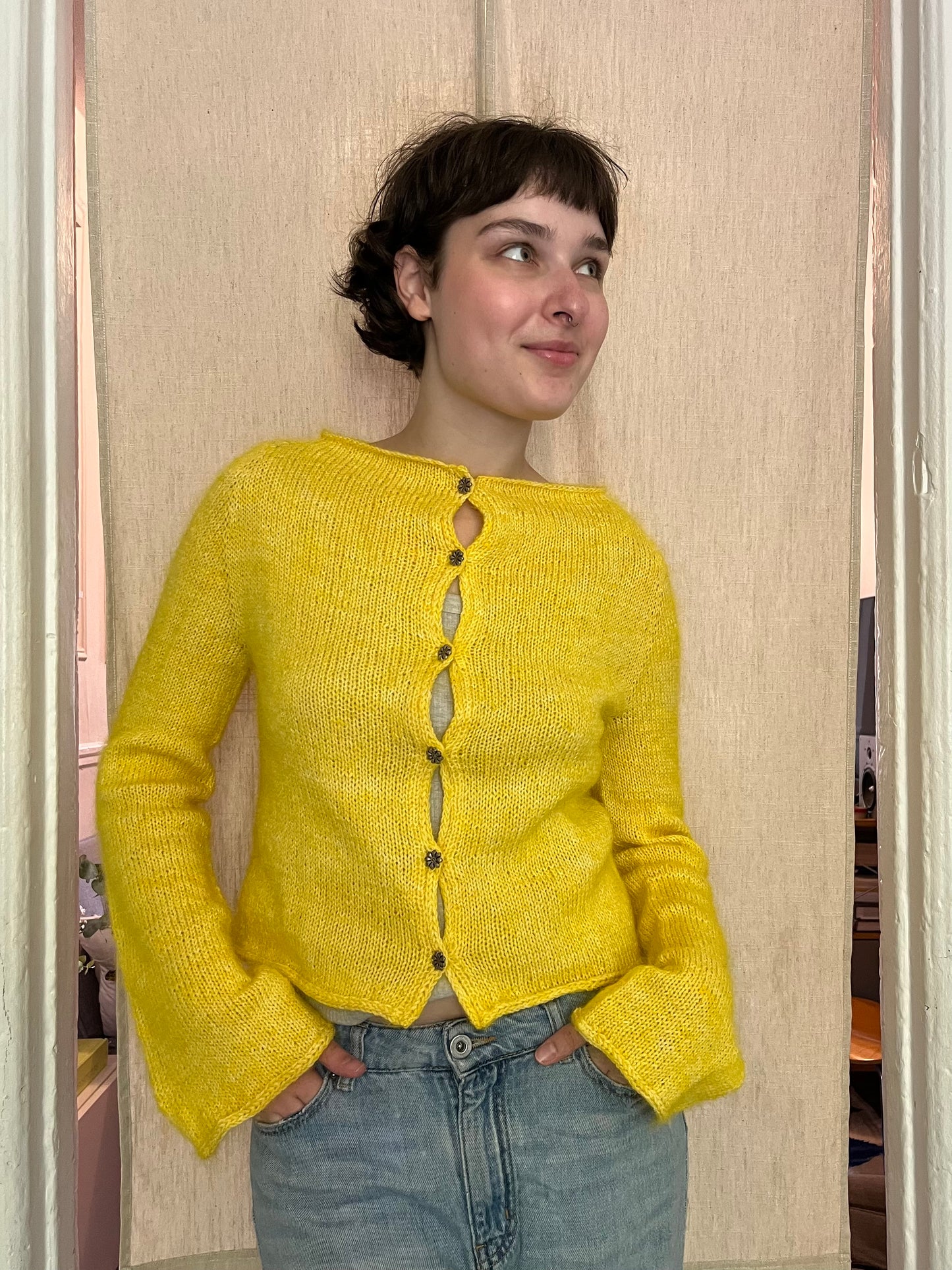 Bright cardigan