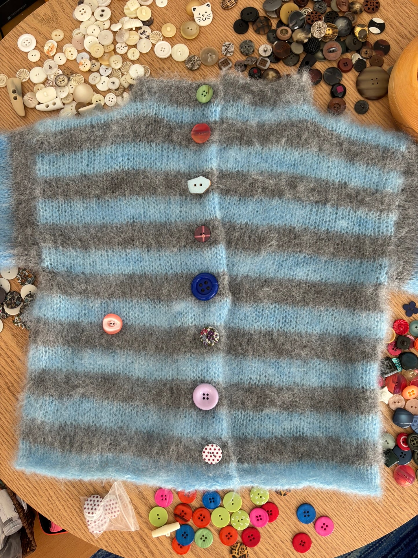 Fluffy Cardi Button Bundle 07