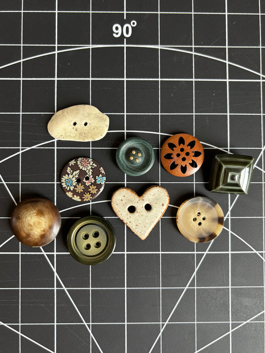 Fluffy Cardi Button Bundle 10