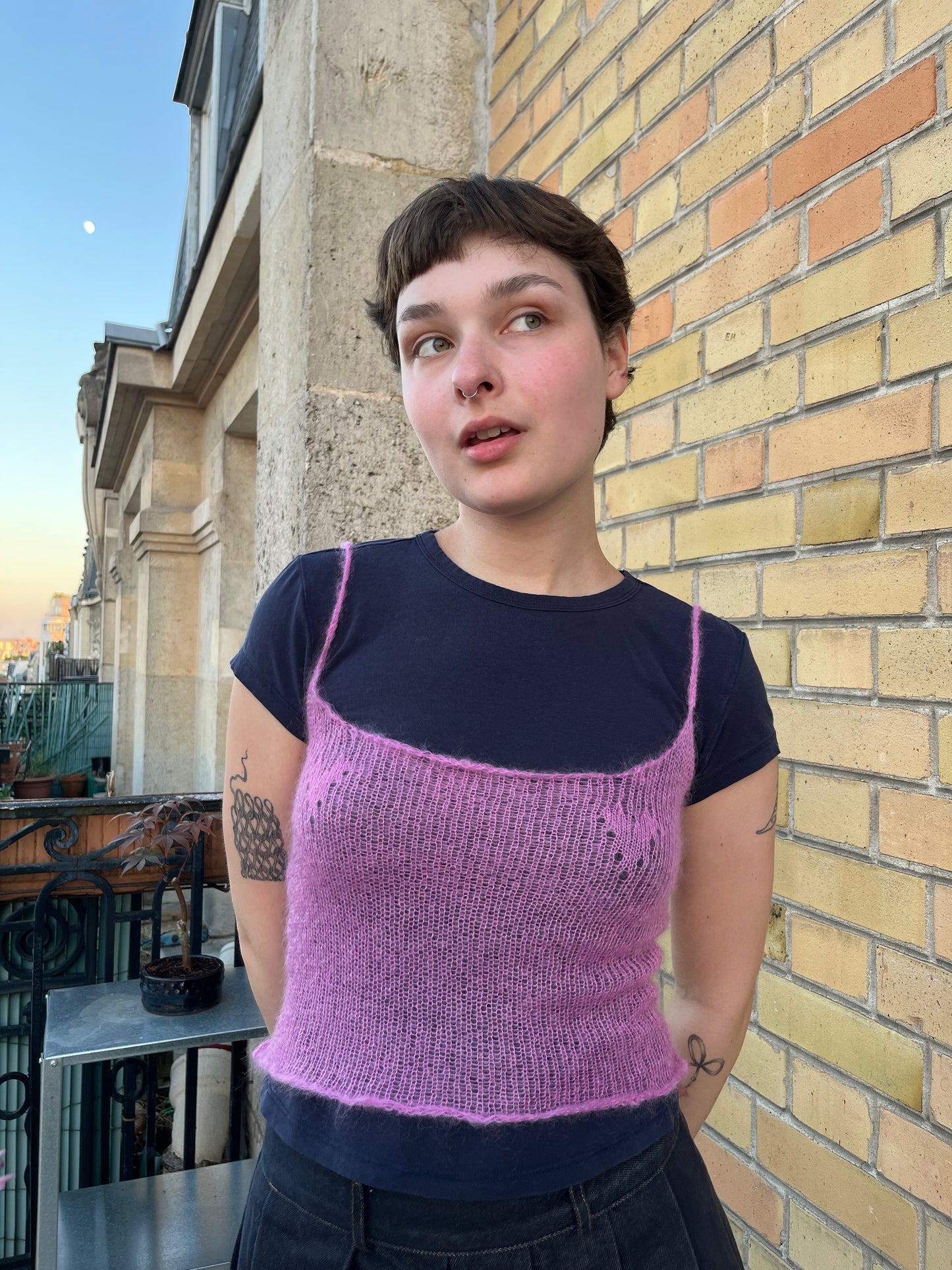 PREORDER - Hearts cami (pink version)