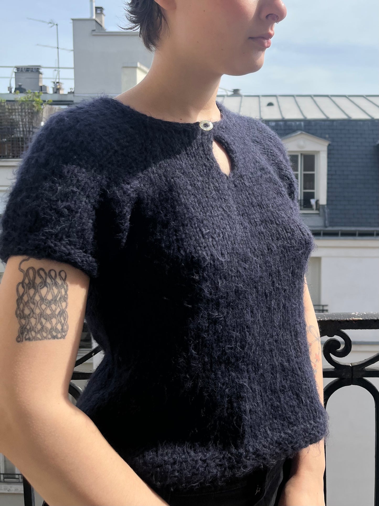 OOAK - Raglan short sleeve top