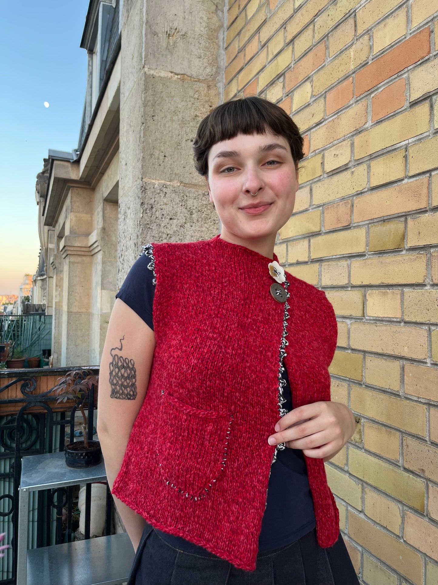 OOAK - Sleeveless vest 04
