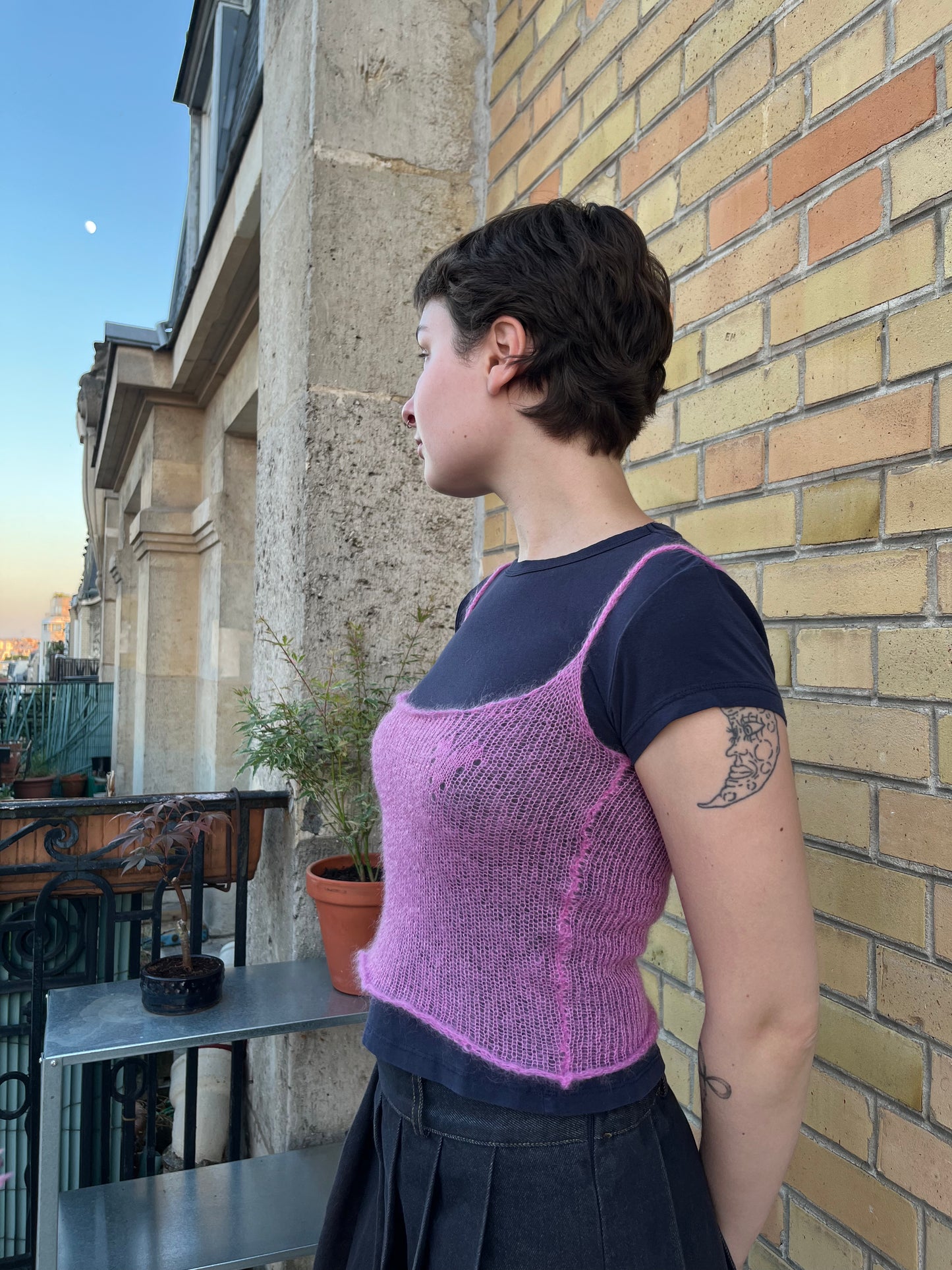 PREORDER - Hearts cami (pink version)