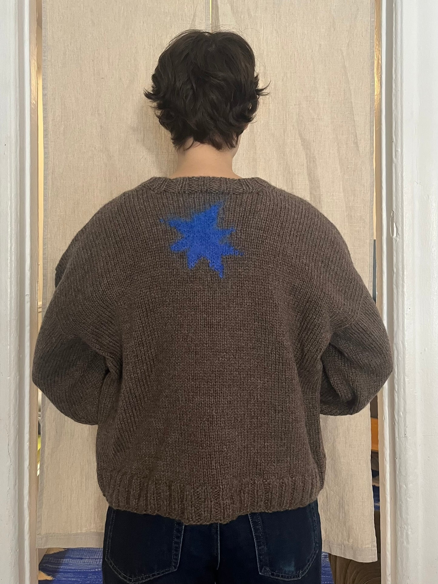 MADE TO ORDER Drawings sweater Dark