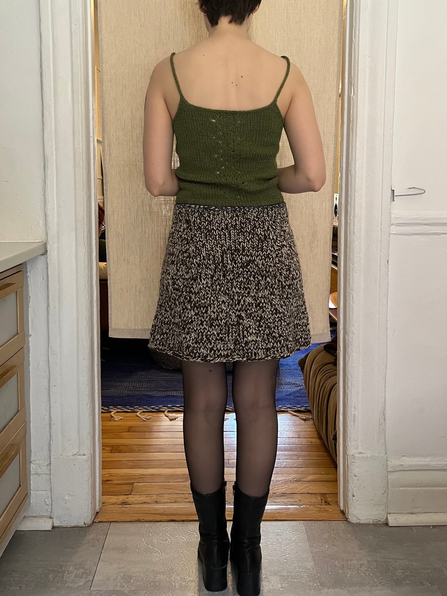Tweedy skirt
