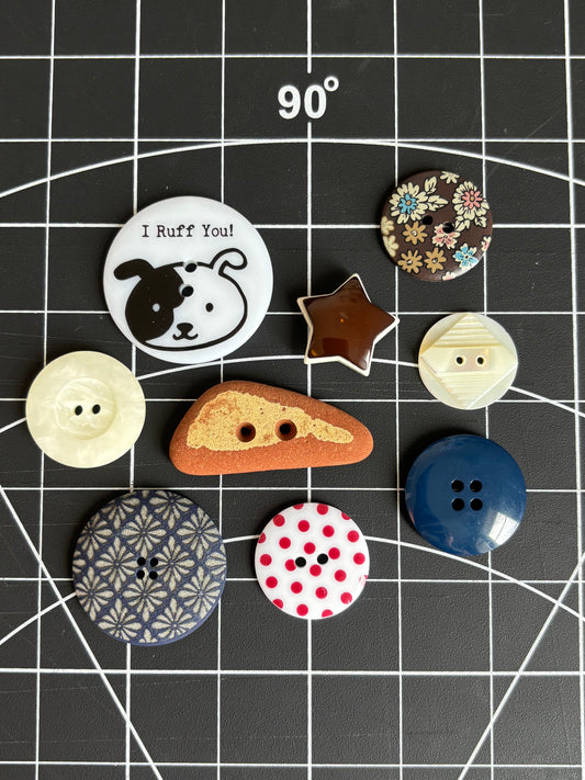 Fluffy Cardi Button Bundle 09