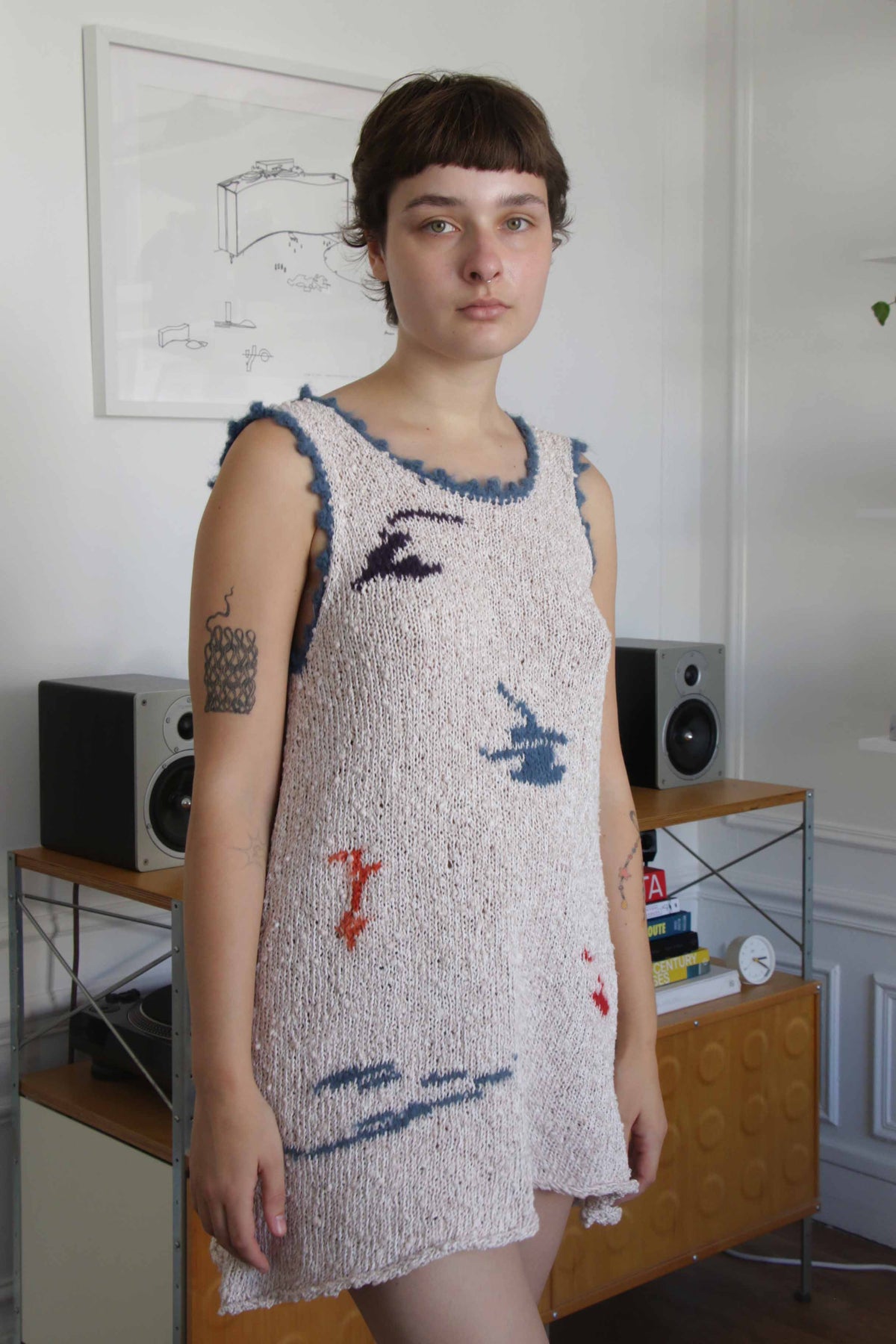 OOAK - Abstract art dress