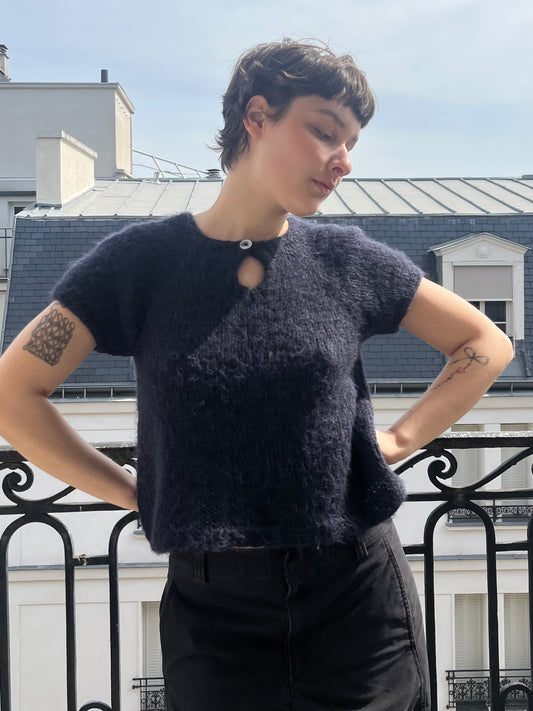 OOAK - Raglan short sleeve top