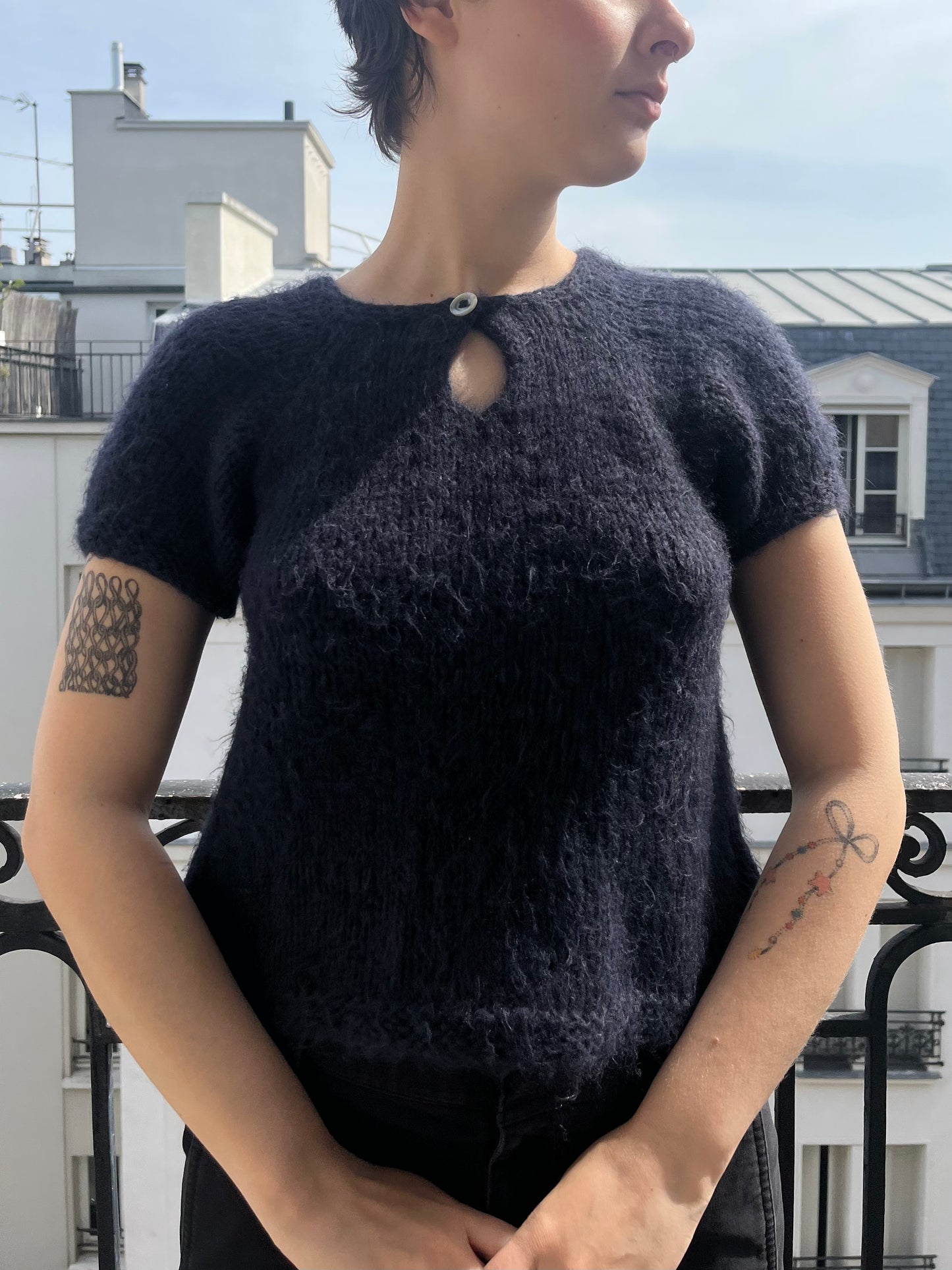 OOAK - Raglan short sleeve top