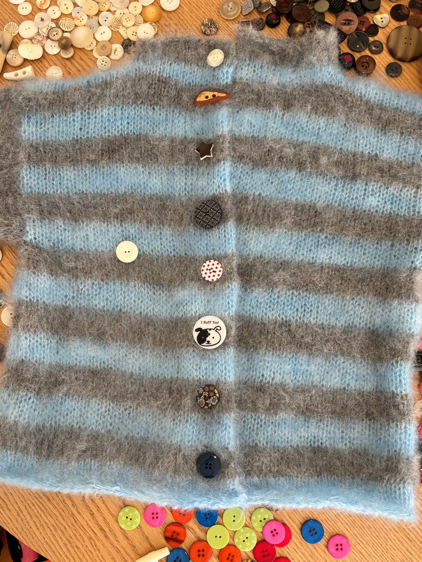 Fluffy Cardi Button Bundle 09