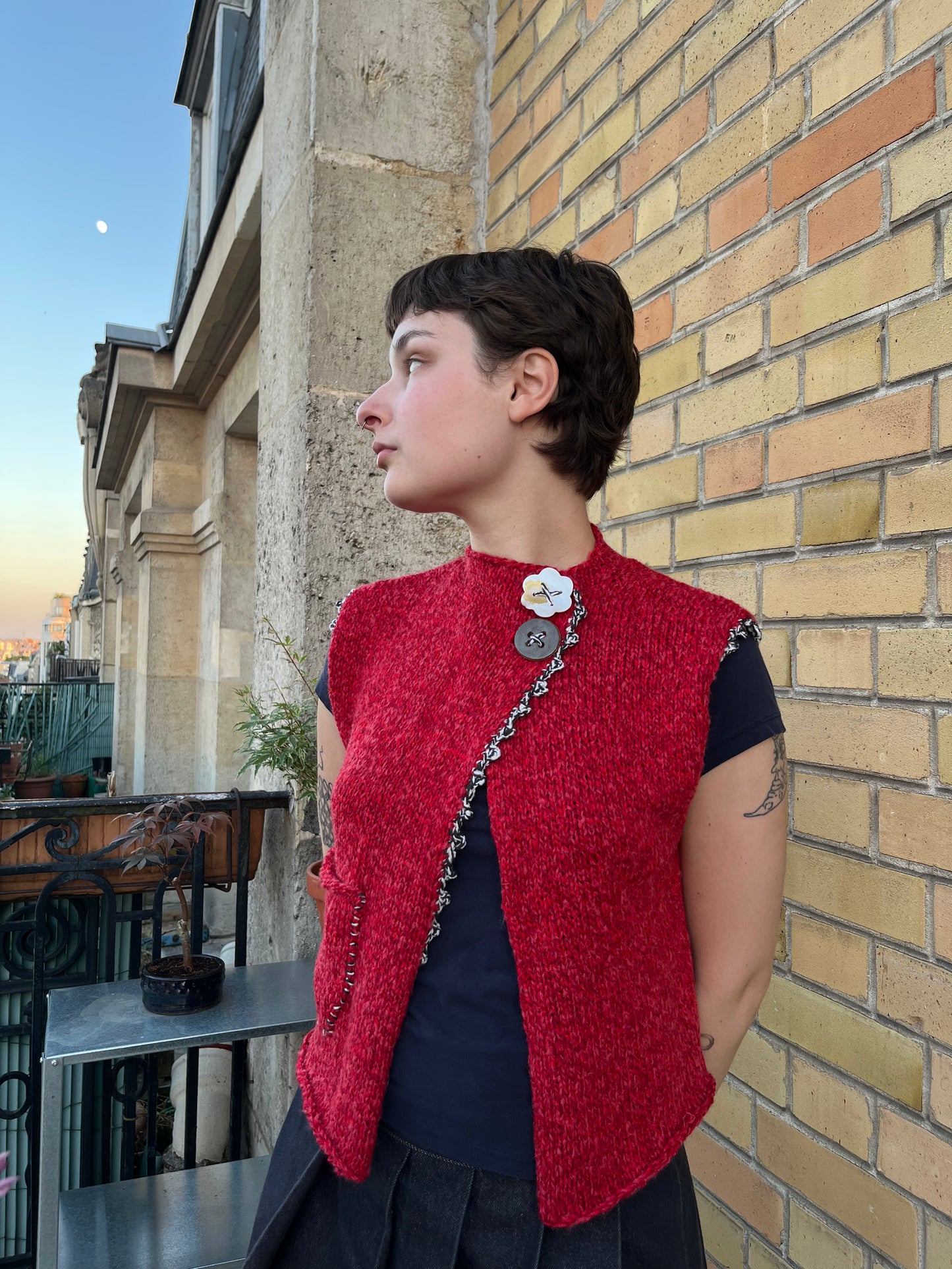 OOAK - Sleeveless vest 04