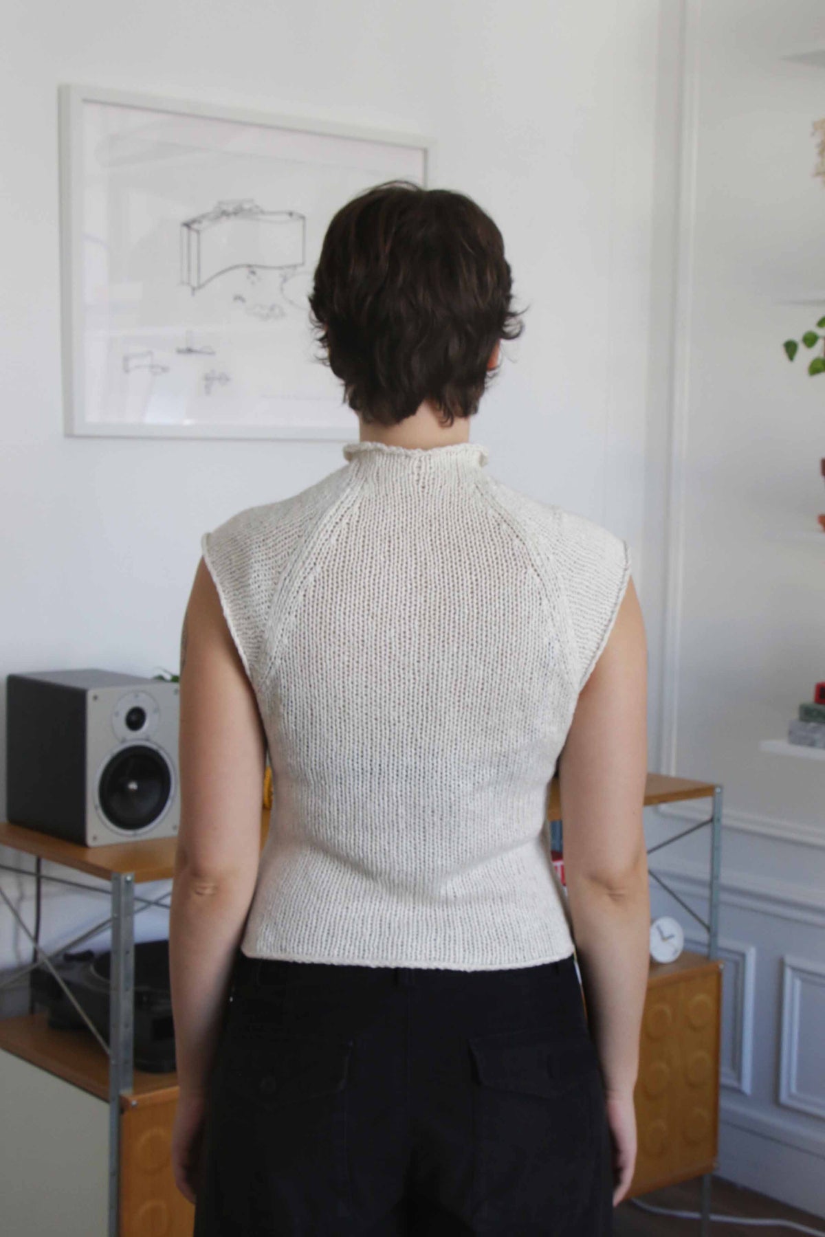 MADE TO ORDER - Mohair glyph tee