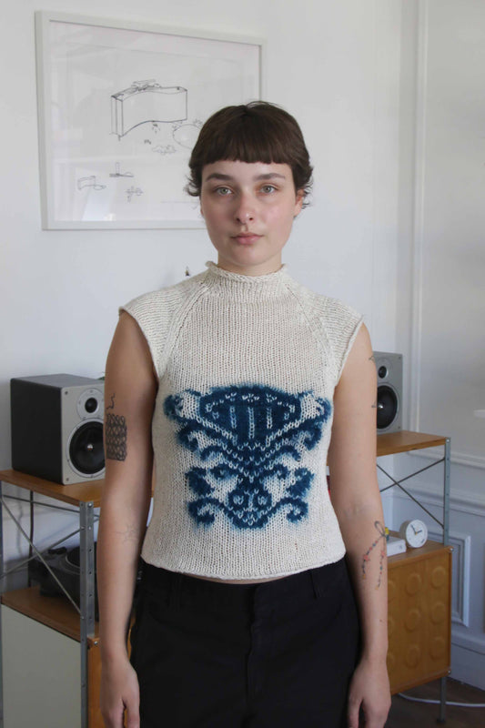 MADE TO ORDER - Mohair glyph tee