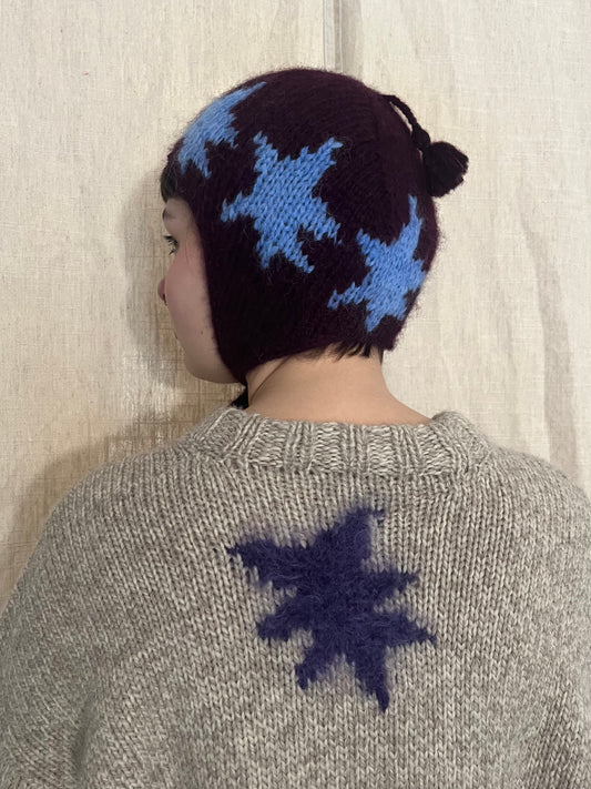 Starry pixie bonnet