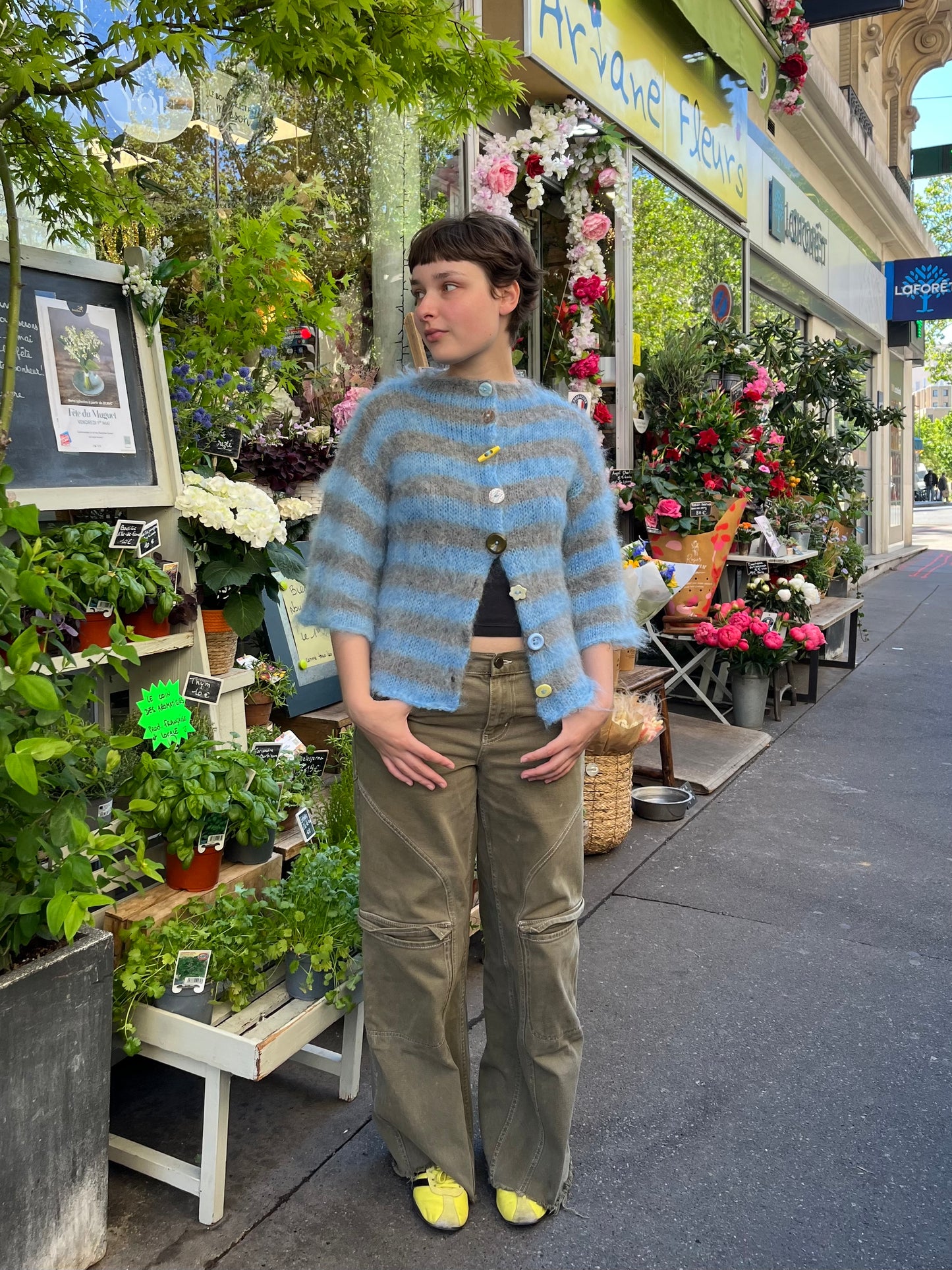 The Fluffy Cardi knitting pattern