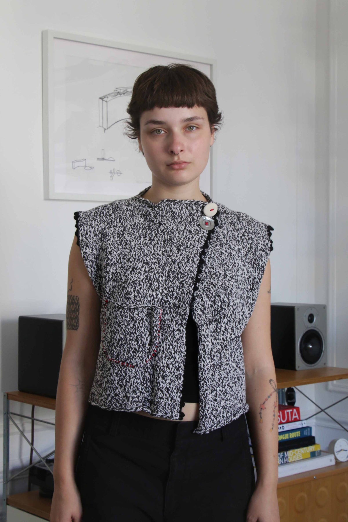 OOAK - Sleeveless vest 02