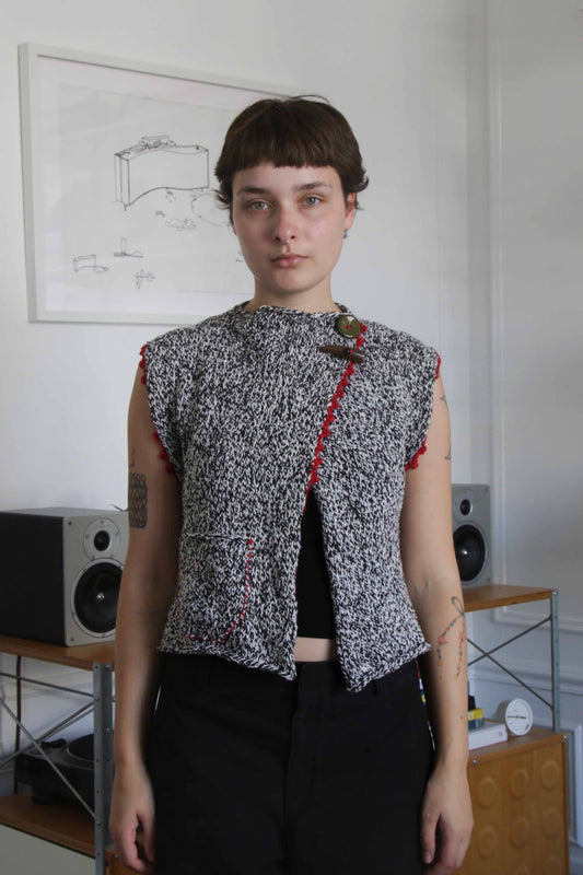 OOAK - Sleeveless vest 01