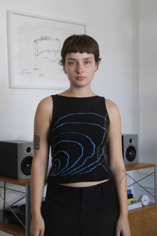 MADE TO ORDER - Hilma top (Dark version)